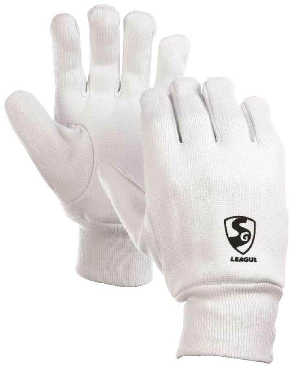 SG League Adult Cricket Inner Gloves - Breathable & Comfortable Batting Gloves for Cricket Players - Perfect for Practice, Training & Match Play