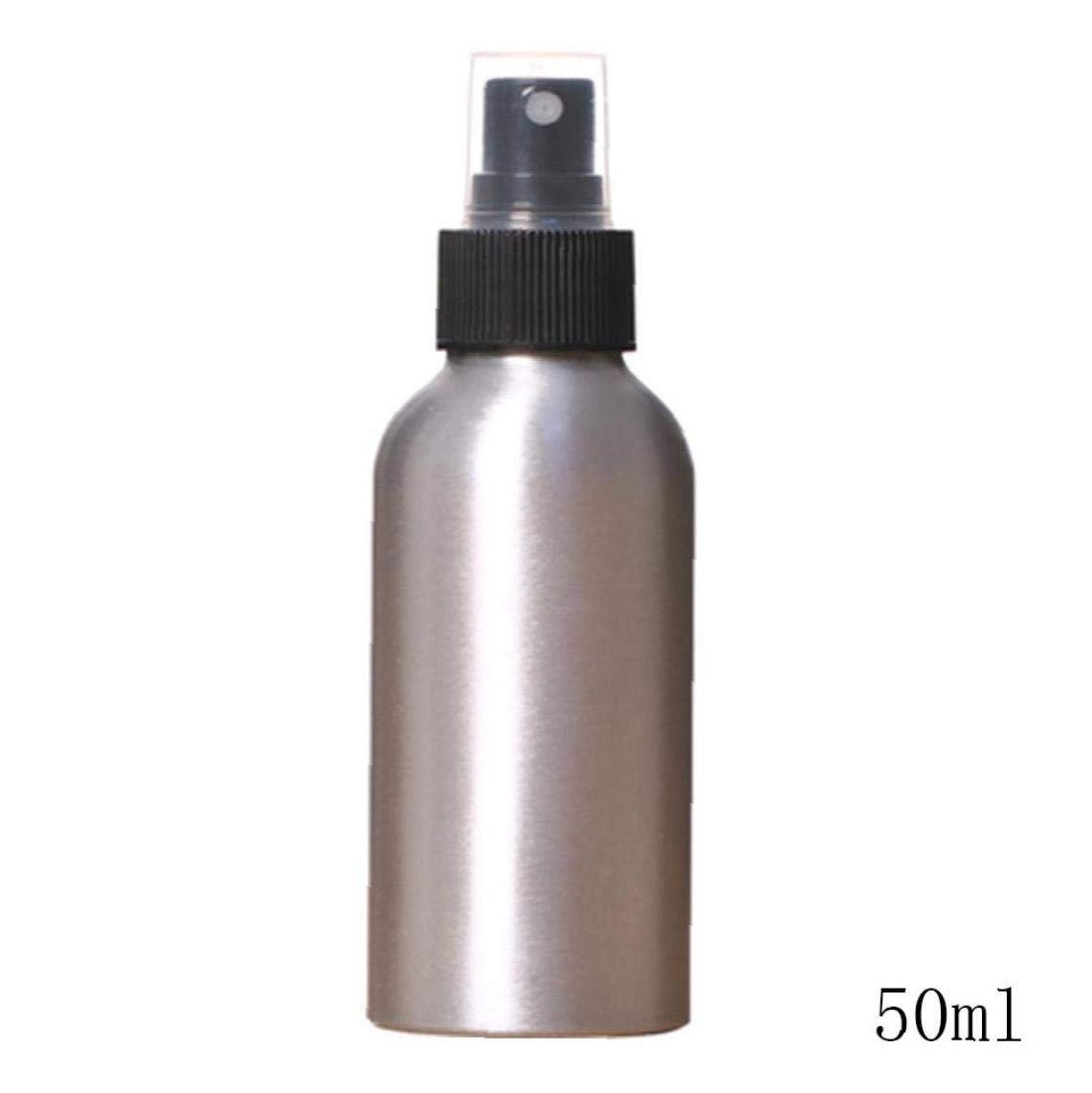 Premium Aluminum Essential Oil Spray Bottle - 50ml Refillable Fine Mist Atomizer for Perfume, Aromatherapy & Beauty Products | Travel-Friendly Cosmetic Packaging | Perfect for Home, Office & Gym Use
