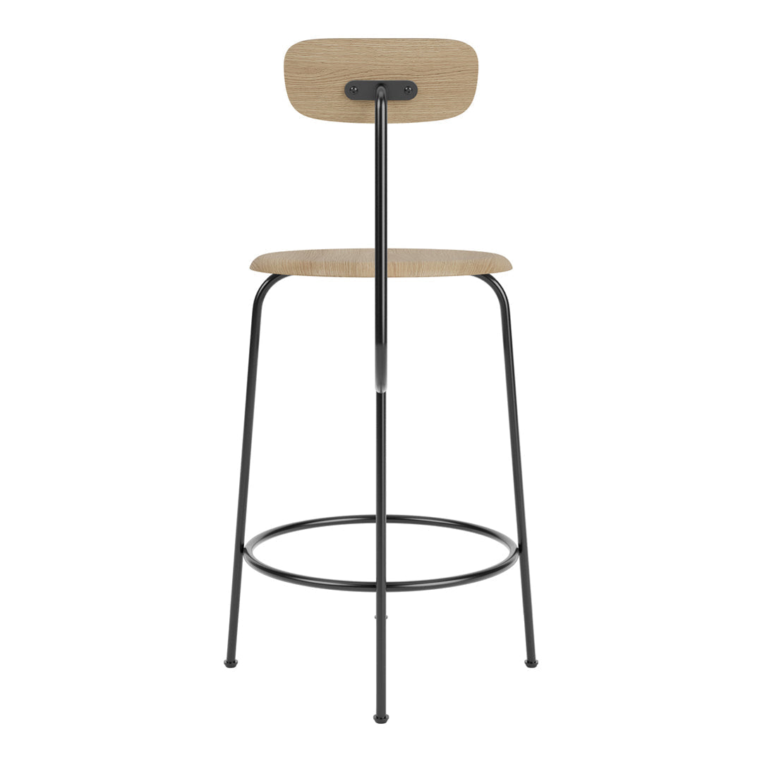 Afteroom Modern Counter Stool - Minimalist Design Bar Stool for Kitchen Island, Breakfast Nook & Dining Room - Height-Adjustable & Comfortable Seating