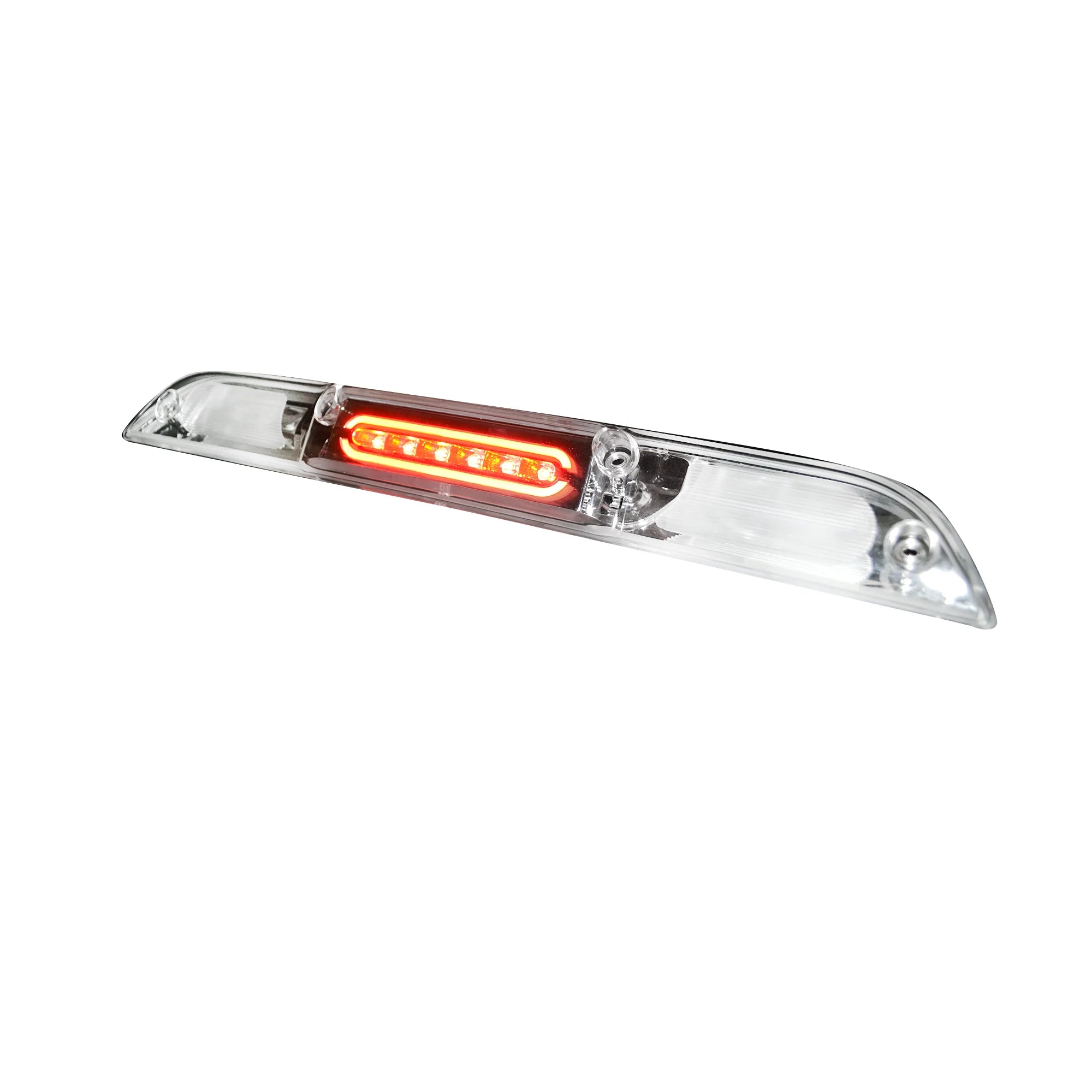Ford F150 2021-2024 & Super Duty F250/350/450/550 2021-2025 & Ranger 2021-2024 Ultra High Power Red LED Third Brake Light Kit with CREE XML White LED Cargo Lights (Not Compatible with OEM Cargo Bed Camera Models) - Perfect for Truck Upgrades and Enhanced Nighttime Visibility