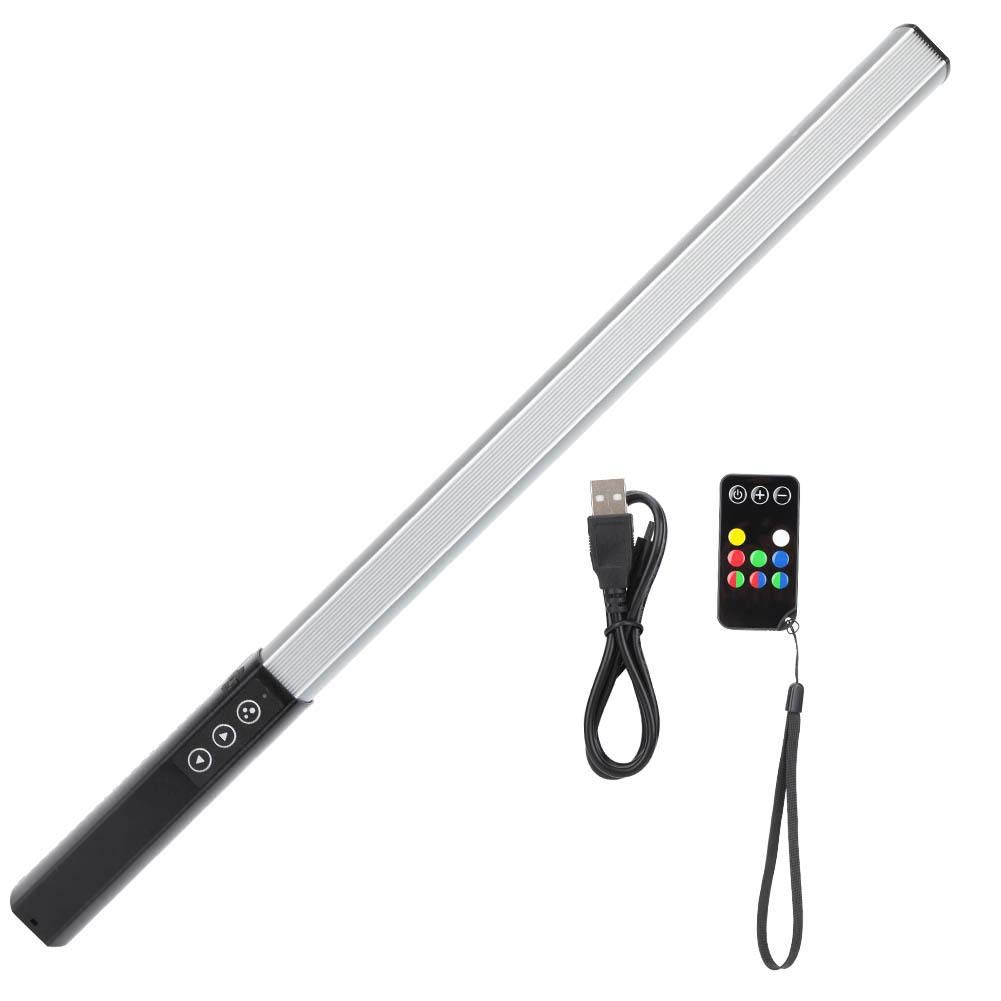 Ra95+ LED Fill Light with 3000K/5750K Dimming & RGB - 204 LED Video Lamp with USB Port for Photography, Videography, and Studio Lighting