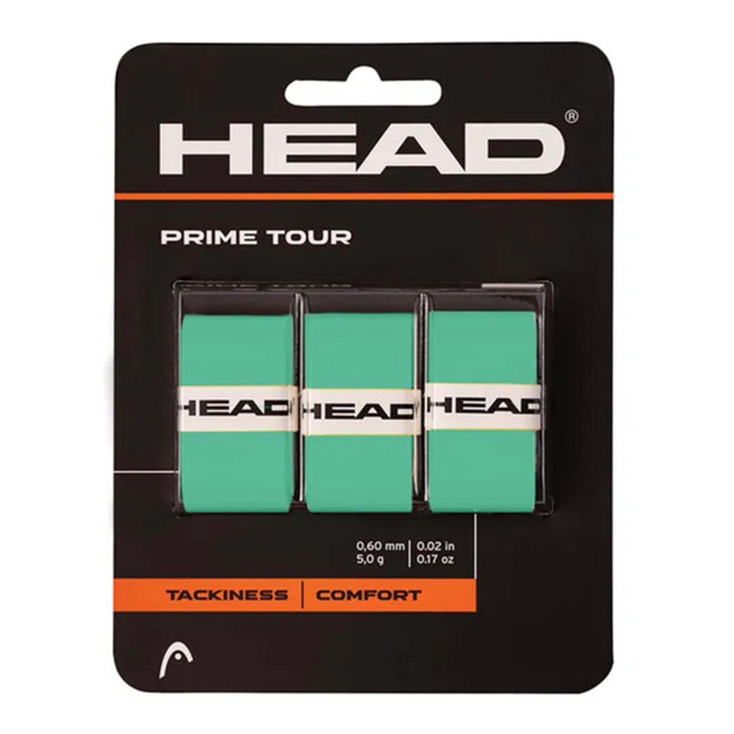 Premium Tennis Overgrip - Head Prime Tour Grip for Enhanced Comfort & Sweat Absorption | Perfect for Tennis, Badminton & Racquetball Players