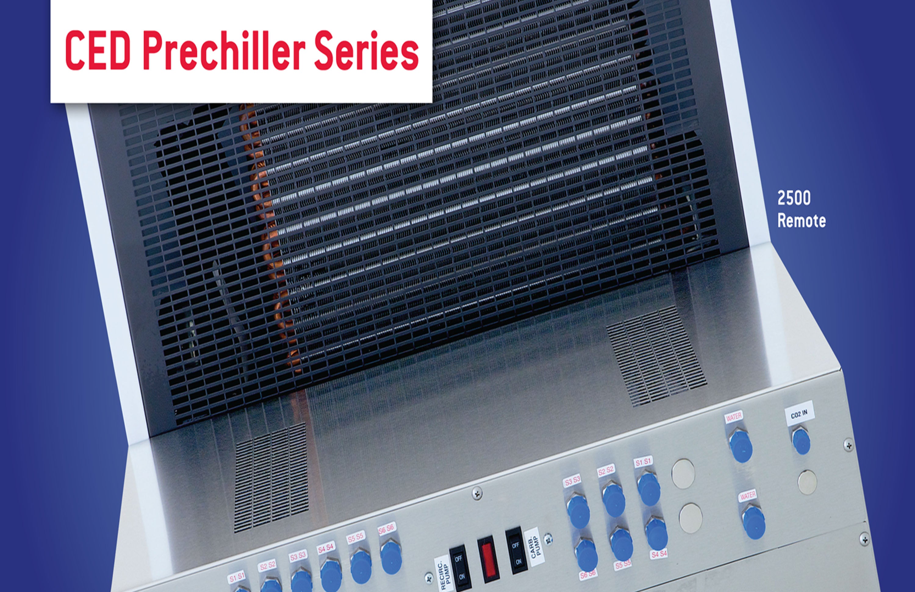 Lancer Model 2500 Pre Chiller - 9 Circuit Cooling System with Free Shipping | Ideal for Beverage Dispensing, Bar Use & Commercial Refrigeration
