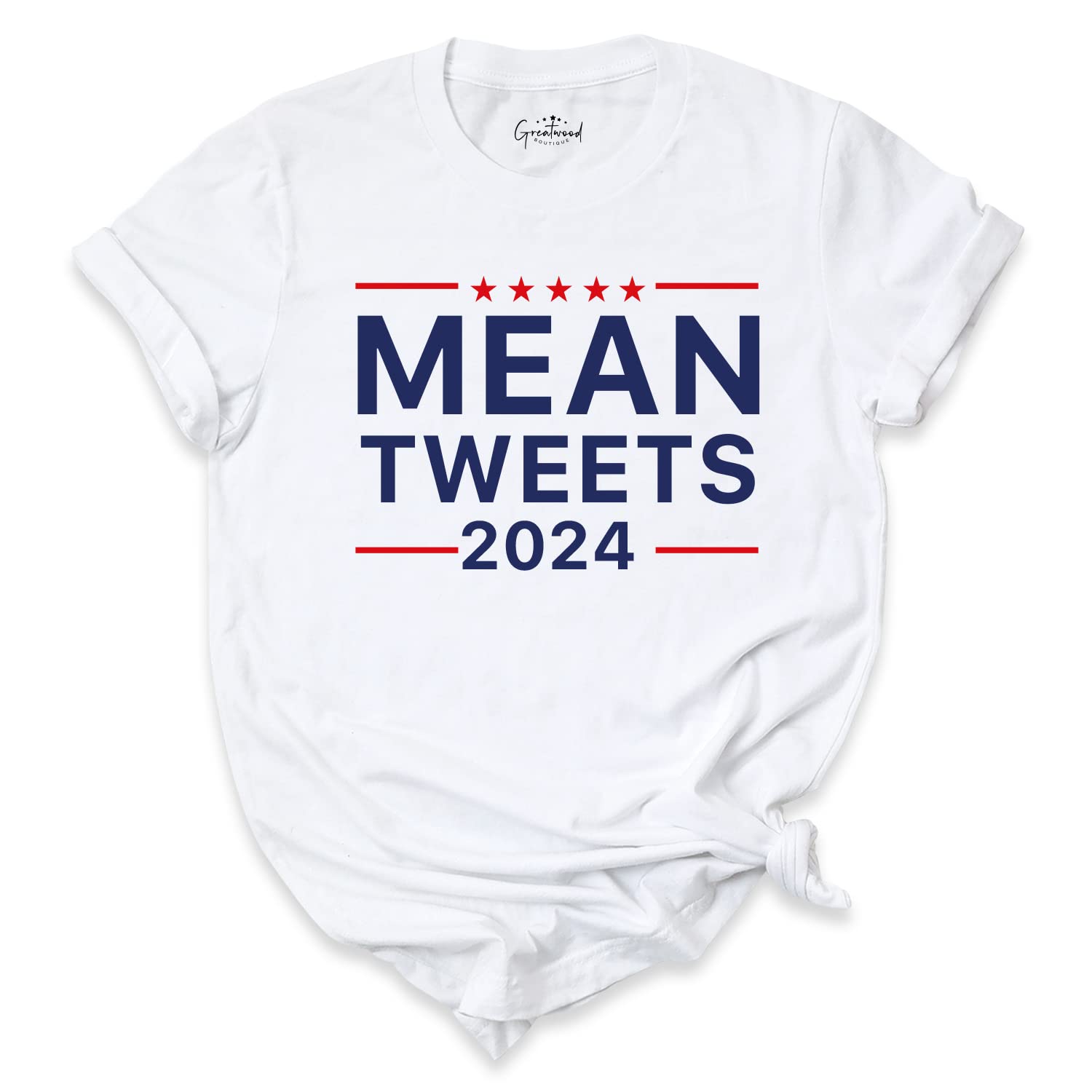 Mean Tweets 2024 T-Shirt | Donald Trump 2024 Election Shirt | Republican Political Tee | Anti-Biden Shirt for Men | Conservative Gifts | Funny Political Shirt for Trump Supporters & Campaign Events