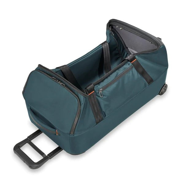 Briggs & Riley ZDX 27 Medium Upright Duffle Bag - Premium Carry-On Luggage for Business Travel & Weekend Getaways | Durable Spinner Suitcase with Expandable Storage