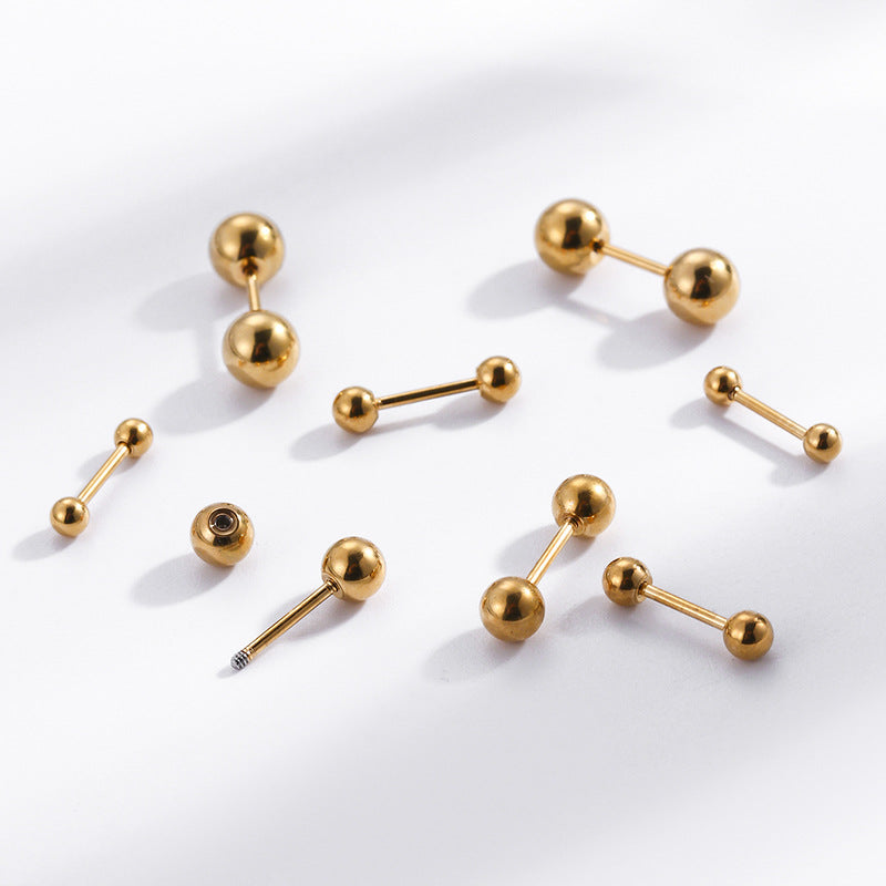 20G Surgical Steel Cartilage Earrings - Sleeper Hoops for Tiny Ear Piercings | Hypoallergenic & Comfortable for Daily Wear | HSPJ386
