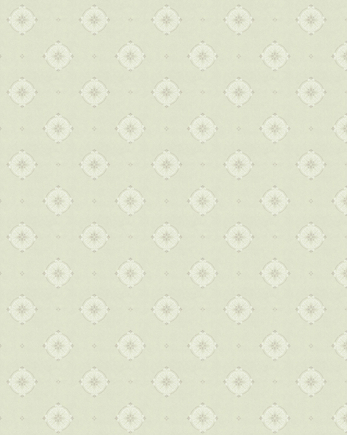 Lim & Handtryck Wallpaper - Gunnebo Castle Light Green/Silver - Perfect for Living Room, Bedroom & Home Decor