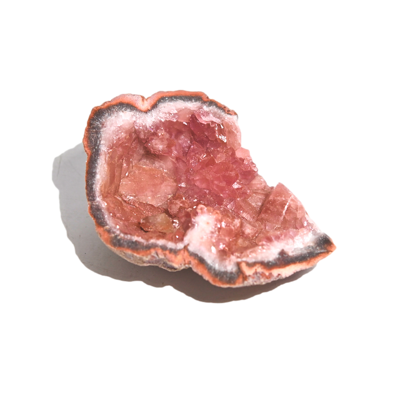 Natural Pink Amethyst Geode Crystal Cluster - Healing Stone for Home Decor, Meditation & Spiritual Gifts | Perfect for Office Desk, Yoga Space & Energy Healing