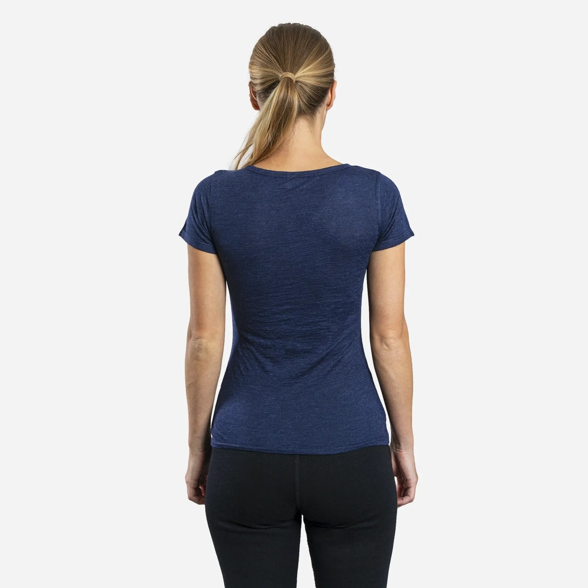 Ultralight 160 Women's Alpaca Wool V-Neck T-Shirt - Soft & Breathable for Travel, Hiking & Everyday Wear