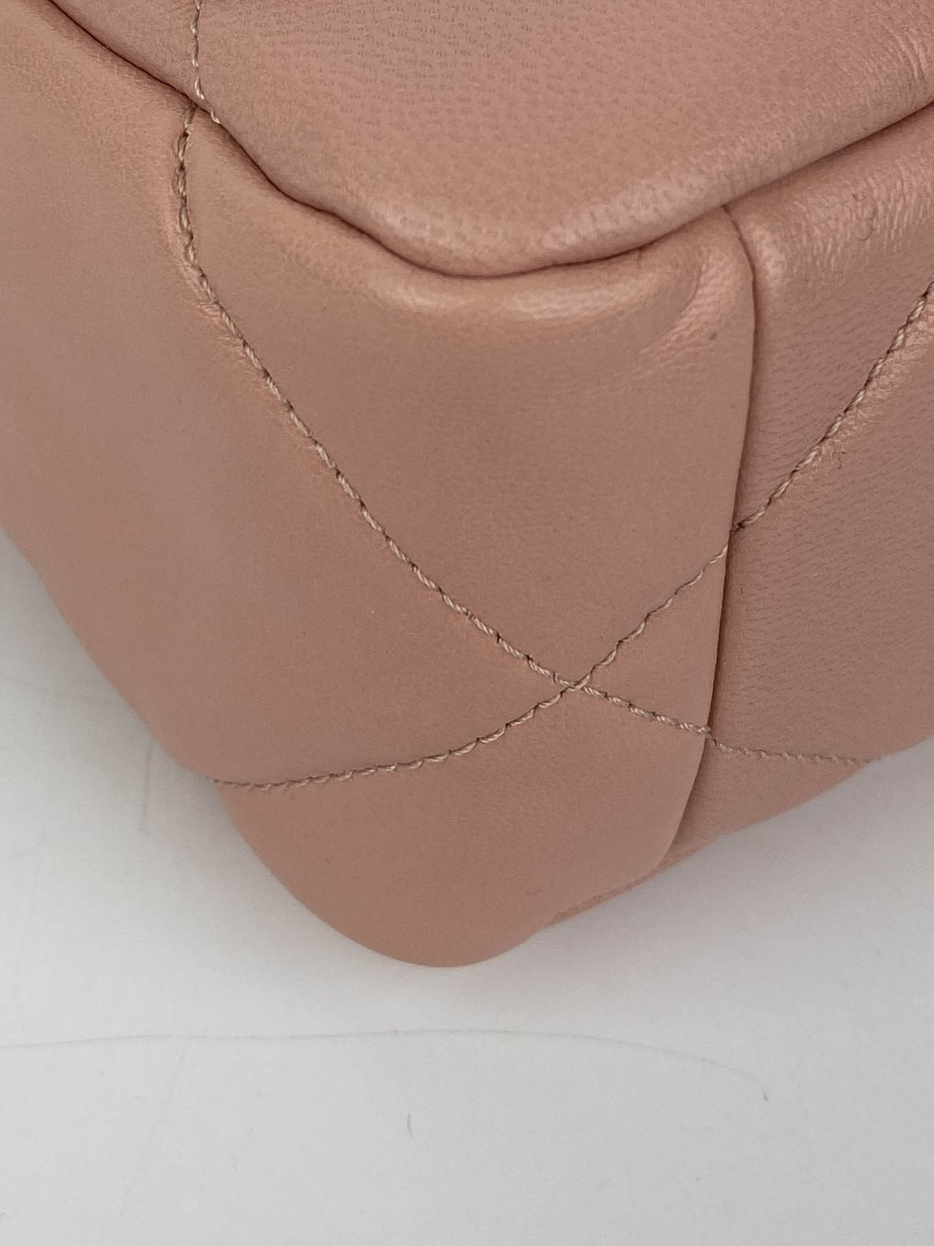 Chanel Blush Pink Small C19 Bag - Luxury Quilted Leather Crossbody Handbag for Women | Perfect for Date Night, Parties & Special Occasions
