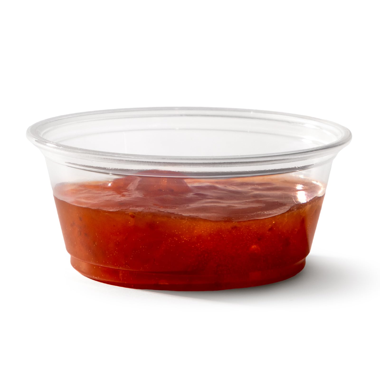 250-Pack 3.25 oz BPA-Free Disposable Plastic Condiment Cups - Small Stackable Souffle Cups for Meal Prep, Jello Shots, Dipping Sauces, Portion Control & Samples | Perfect for Parties, Catering & Food Storage