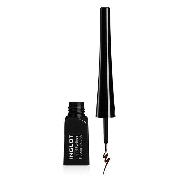 Best Inglot Liquid Eyeliner - Waterproof & Long Lasting Black Eyeliner for Precise Lines - Perfect for Winged Eyeliner & Everyday Makeup Looks