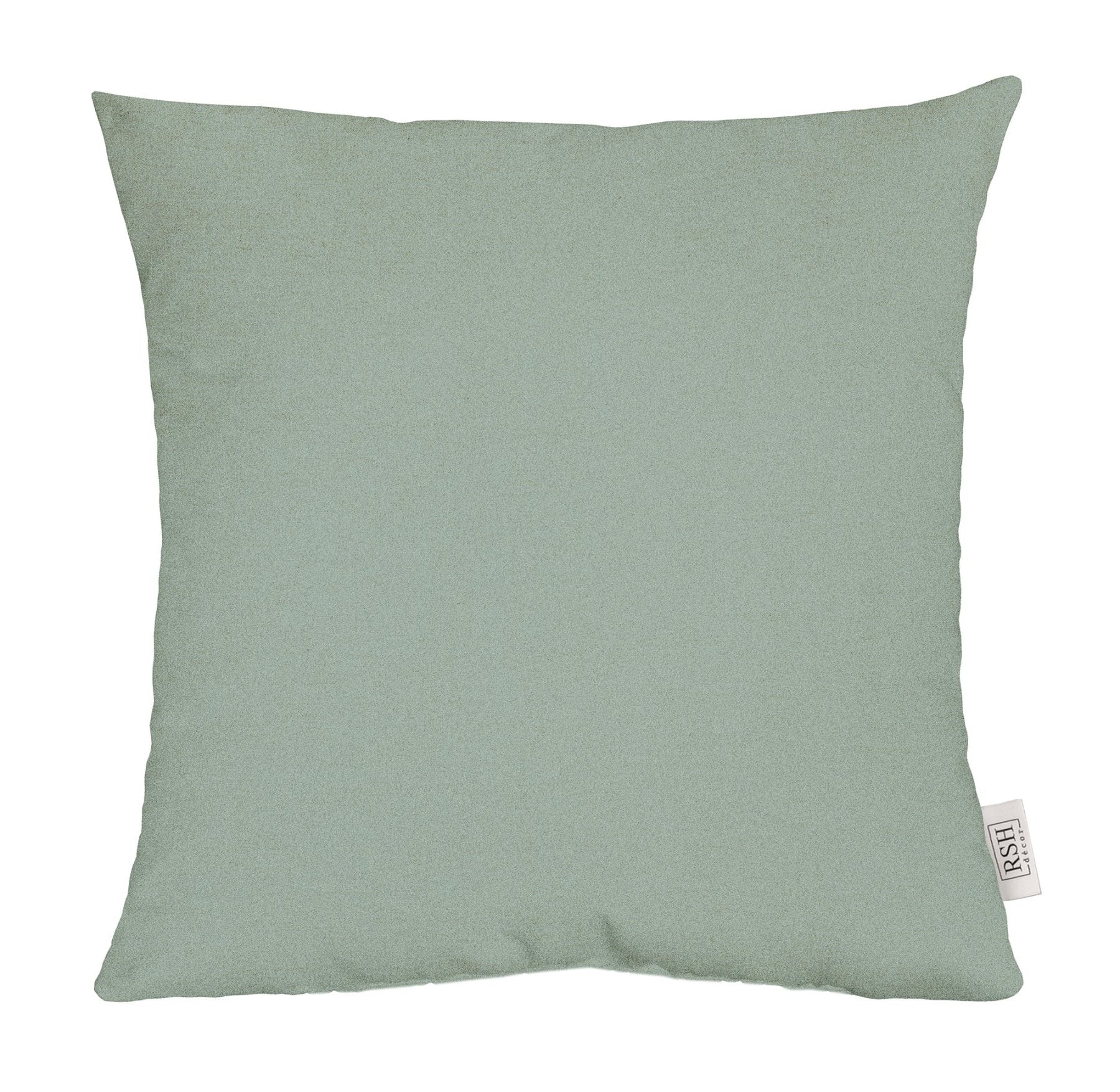 Sunbrella Cast Greens & Blues Square Throw Pillow - Water-Resistant Outdoor Decorative Cushion for Patio, Garden, and Poolside Use