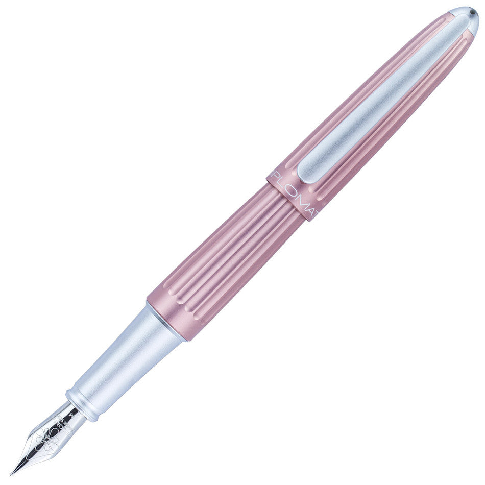 Diplomat Aero Fountain Pen - Antique Rose Gold Luxury Writing Instrument for Professionals & Collectors | Perfect for Business Signatures, Journaling & Gift Giving