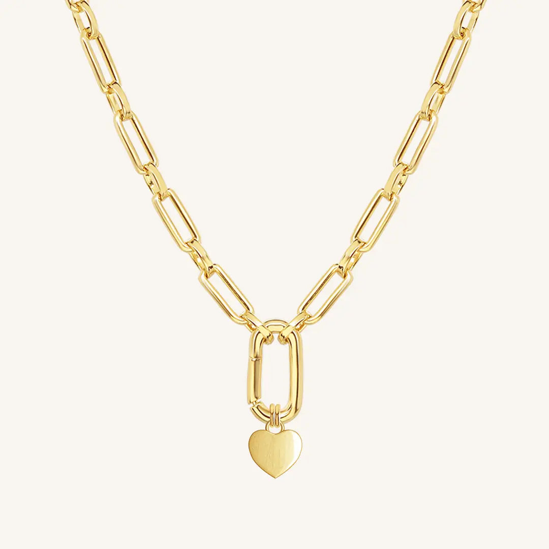 Mini Behold Heart Necklace - Dainty Gold/Silver Pendant for Women | Perfect Gift for Valentine's Day, Anniversary & Everyday Wear