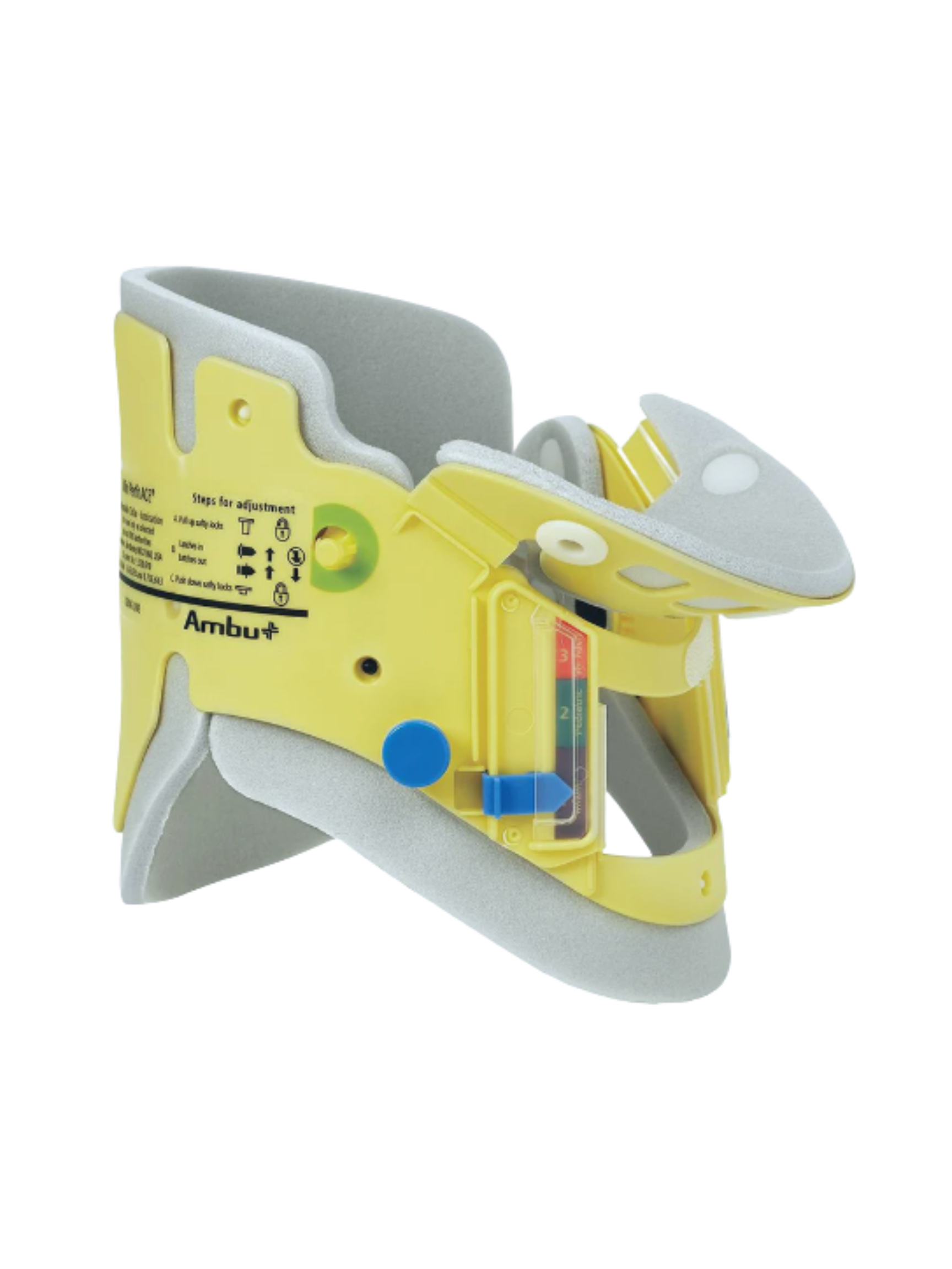 Ambu Mini Perfit Ace Adjustable Neck Collar - Lightweight & Comfortable Cervical Support for Neck Pain Relief - Ideal for Post-Surgery, Injury Recovery & Daily Use
