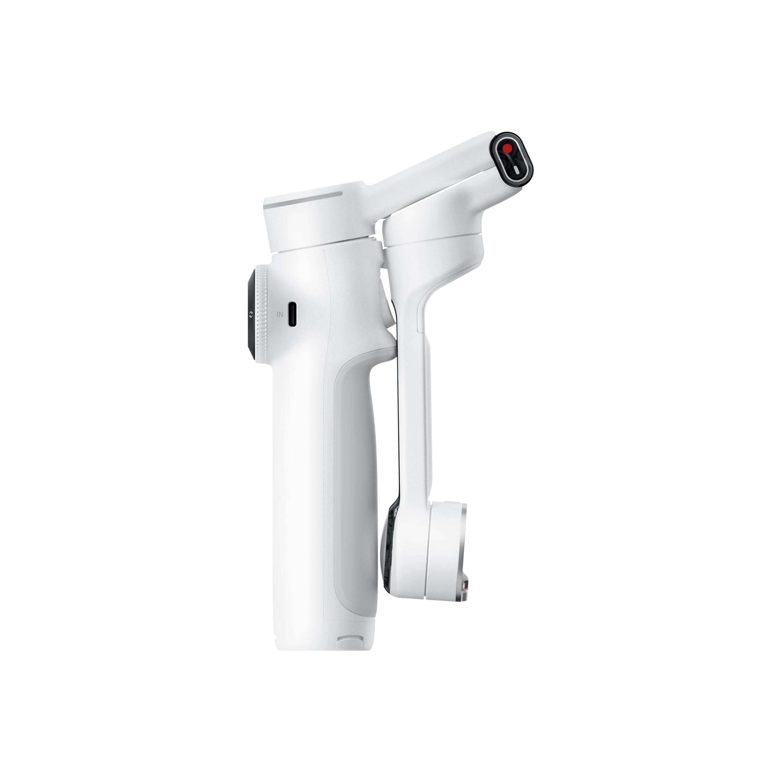 Insta360 Flow 2 Pro White - AI Smartphone Stabilizer with Auto Tracking | 3-Axis Gimbal for iPhone & Android | Built-in Tripod & Selfie Stick | Foldable & Portable | Perfect for Vlogging, Travel & Live Streaming