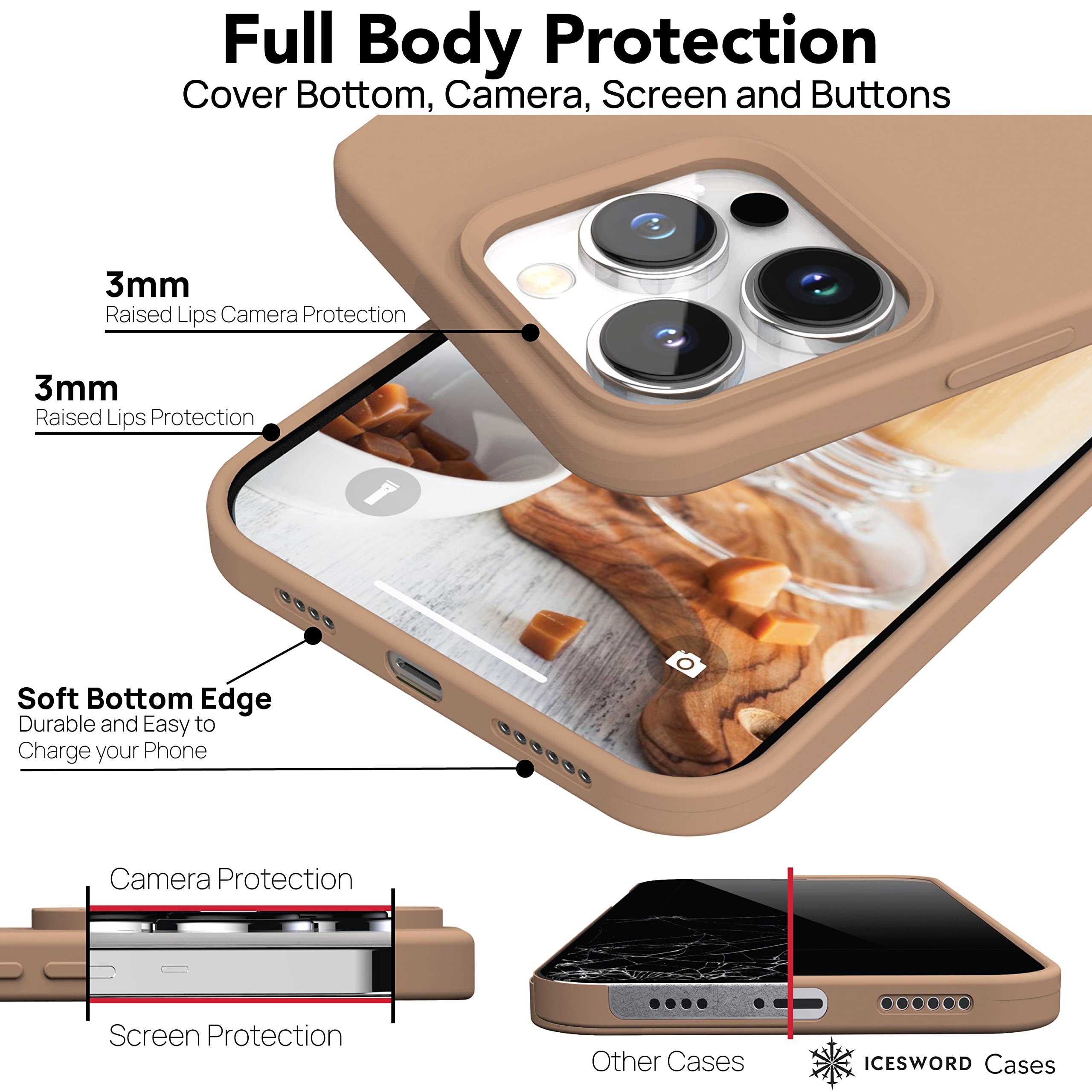 Premium Liquid Silicone iPhone 13 Pro Max Case (6.7