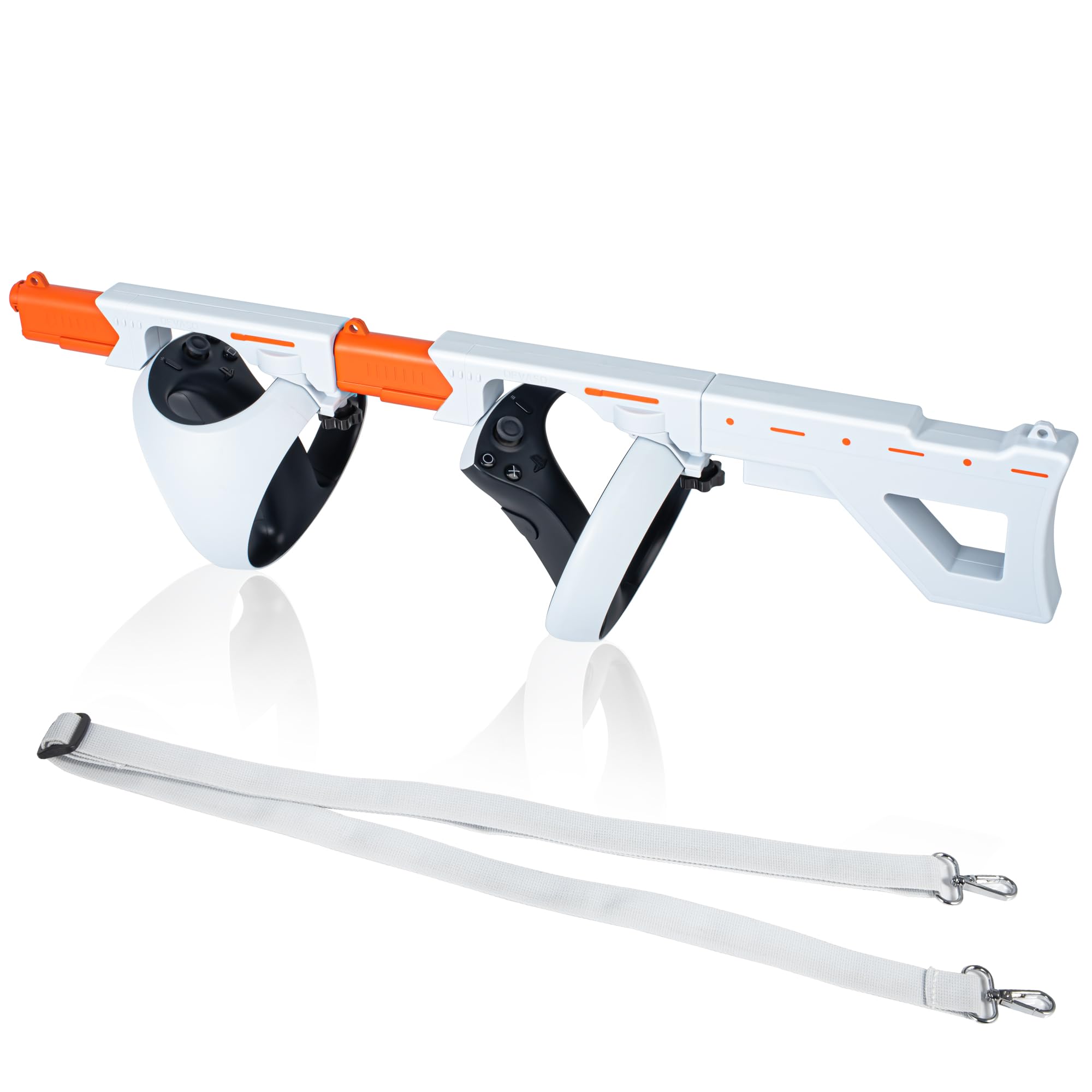 LICHIFIT Magnetic VR Gunstock for PSVR2 - Quick Release Rifle & Pistol Controller Holder Stand - Compatible with PlayStation VR2 Shooting Games - Perfect for FPS, Action & Immersive VR Gaming Experience