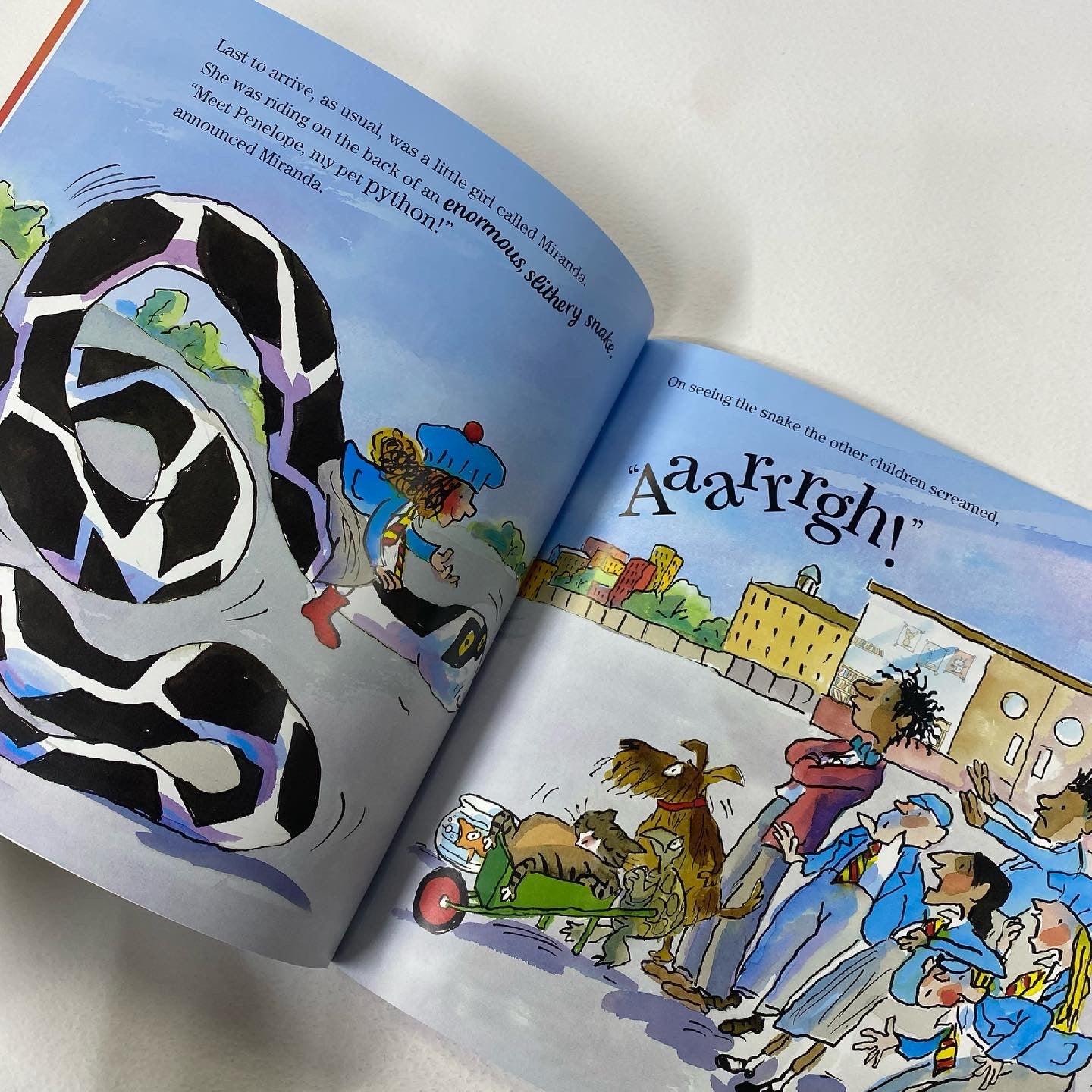 David Walliams' There's a Snake in My School! - Funny Children's Book for Kids Ages 6-10 - Perfect for Classroom Reading & Bedtime Stories