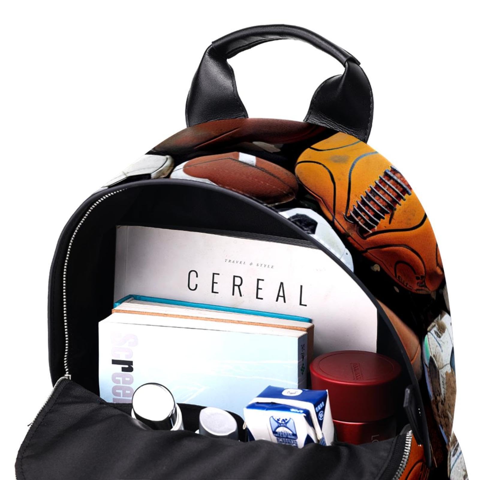 Premium Travel Backpack for Men & Women - Durable Sports Backpack for Basketball, Football & Baseball - Perfect for Gym, School & Outdoor Adventures