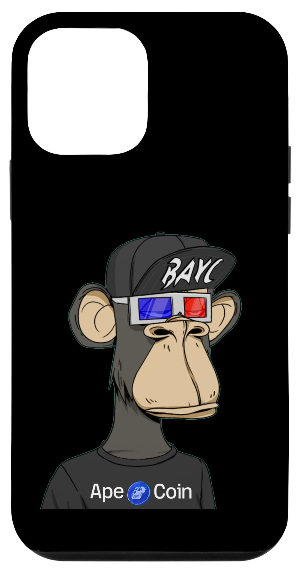 iPhone 12 Mini Case with ApeCoin APE Crypto DAO Design - Trendy Protective Cover for Smartphones, Perfect for Crypto Enthusiasts & NFT Collectors (Use at Home, Office, Travel & Tech Events)