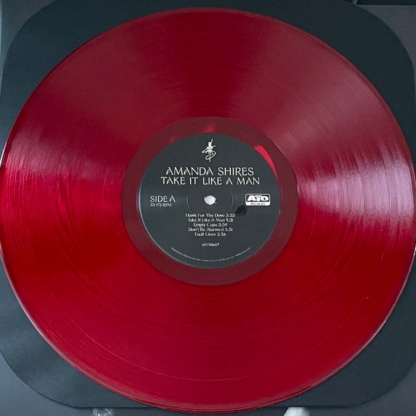 Amanda Shires - Take It Like A Man Red Vinyl LP Album | Limited Edition Country Music Record | Perfect for Collectors & Vinyl Enthusiasts