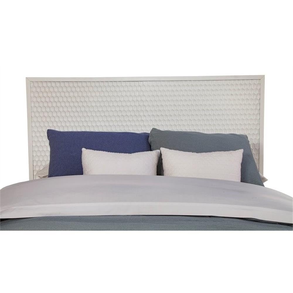 Home Square 4-Piece Bedroom Set with Nightstand & California King Headboard - Modern Vanity Dresser for Master Bedroom, Guest Room & Apartment Decor