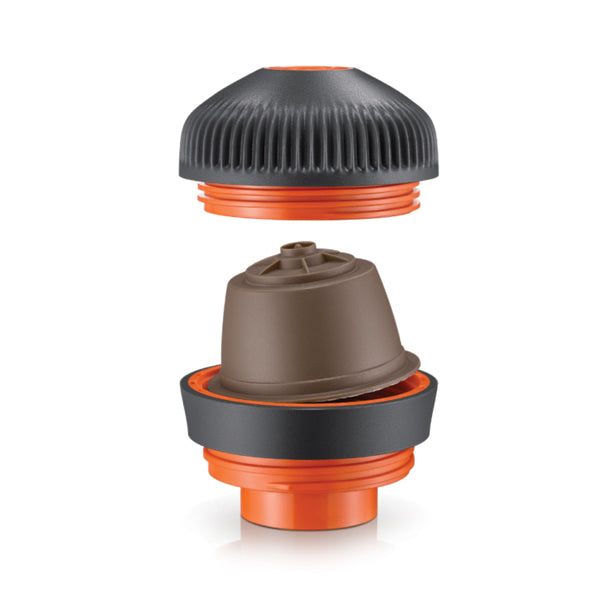 Wacaco Nanopresso Portable Espresso Maker Kit for Dolce Gusto Pods - Compact Handheld Coffee Machine for Travel, Camping & Office Use