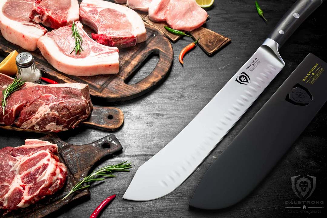 Premium Bull Nose Butcher Knife 10