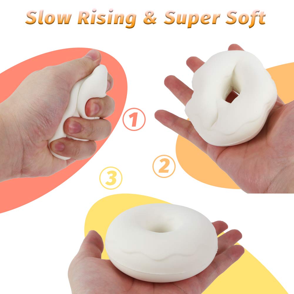 LovesTown DIY Squishies Kit - 6 PCS Paintable Squishies for Kids | Fun Birthday & Christmas Craft Gift