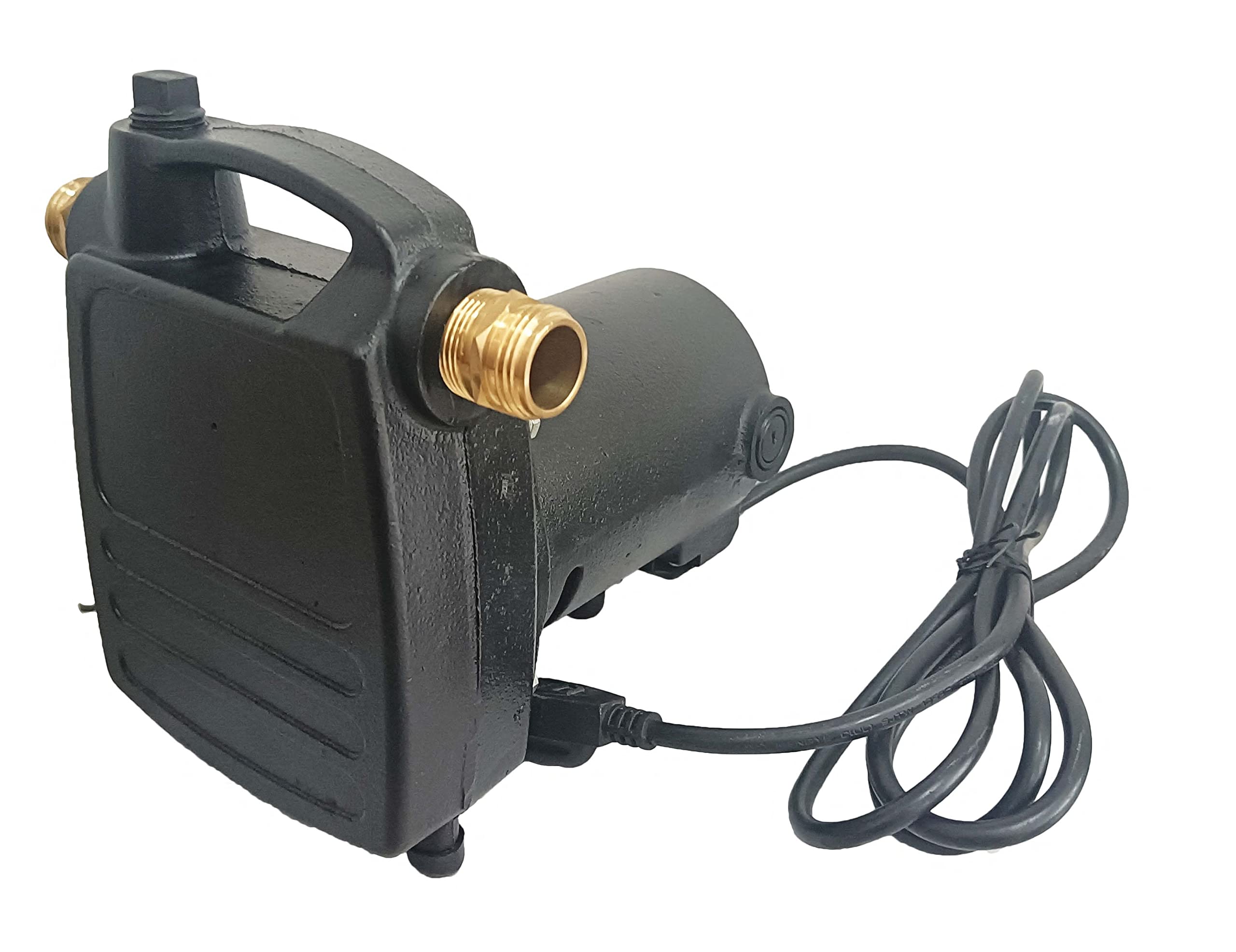 115Volt 1/2HP 1500 GPH Portable Utility Water Transfer Pump with Cast Iron Casing & On/Off Switch - Ideal for Basement Flooding, Pool Draining, and RV Water Transfer