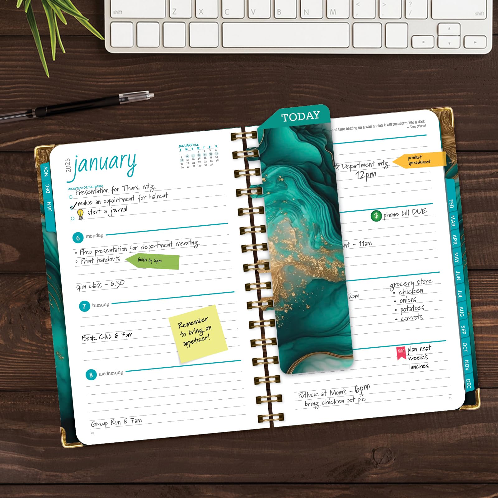2025 Hardcover Planner 5.5