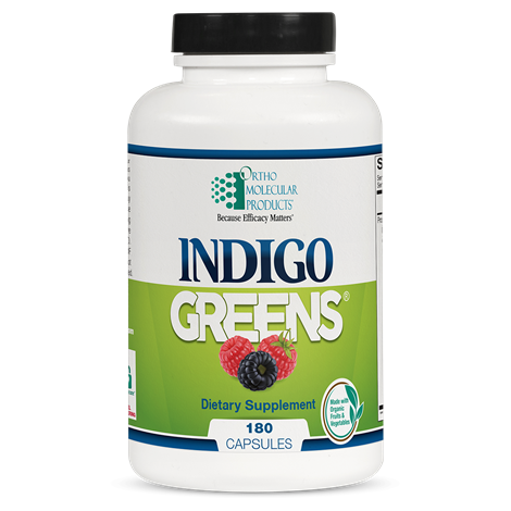 Organic Indigo Greens Superfood Capsules - Antioxidant Rich, Detox & Immune Support - Perfect for Daily Wellness & Detox Routines