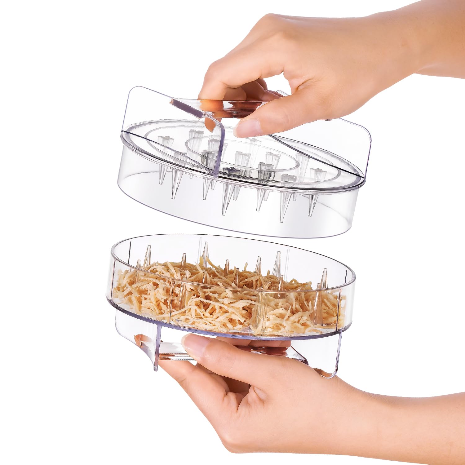 Premium Chicken Shredder Tool - Heavy Duty Meat Shredding Claws for Pulled Chicken, Beef & Pork | Perfect for Meal Prep, BBQ, Tacos & Pet Food (Dog/Cat) | Ergonomic Kitchen Gadget for Fast Shredding
