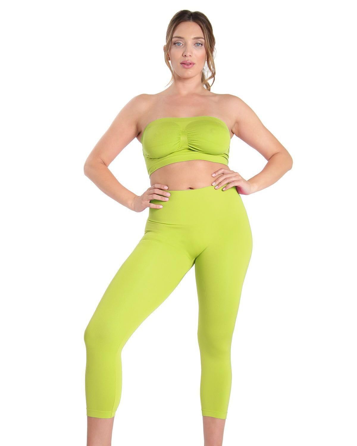SlimMe High Waisted Tummy Control Shapewear Leggings for Women - Comfortable & Breathable Compression Pants for Workout, Yoga & Everyday Wear