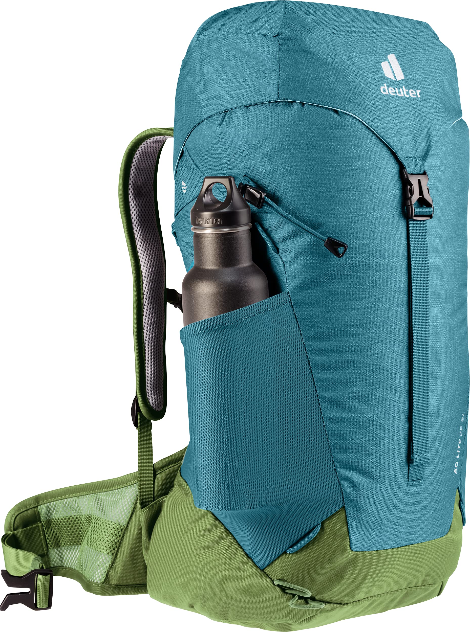 Deuter Women's Hiking Backpack 22L - Lightweight & Durable Denim-Pine Daypack for Outdoor Adventures, Travel & Commuting