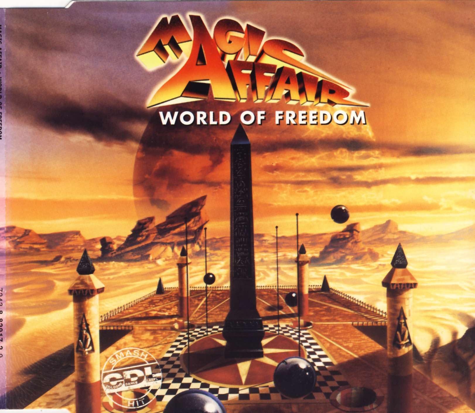 Magic Affair - World Of Freedom CD (Cologne Dance Label) | 90s Eurodance Music for Parties, Clubs & Nostalgic Listening