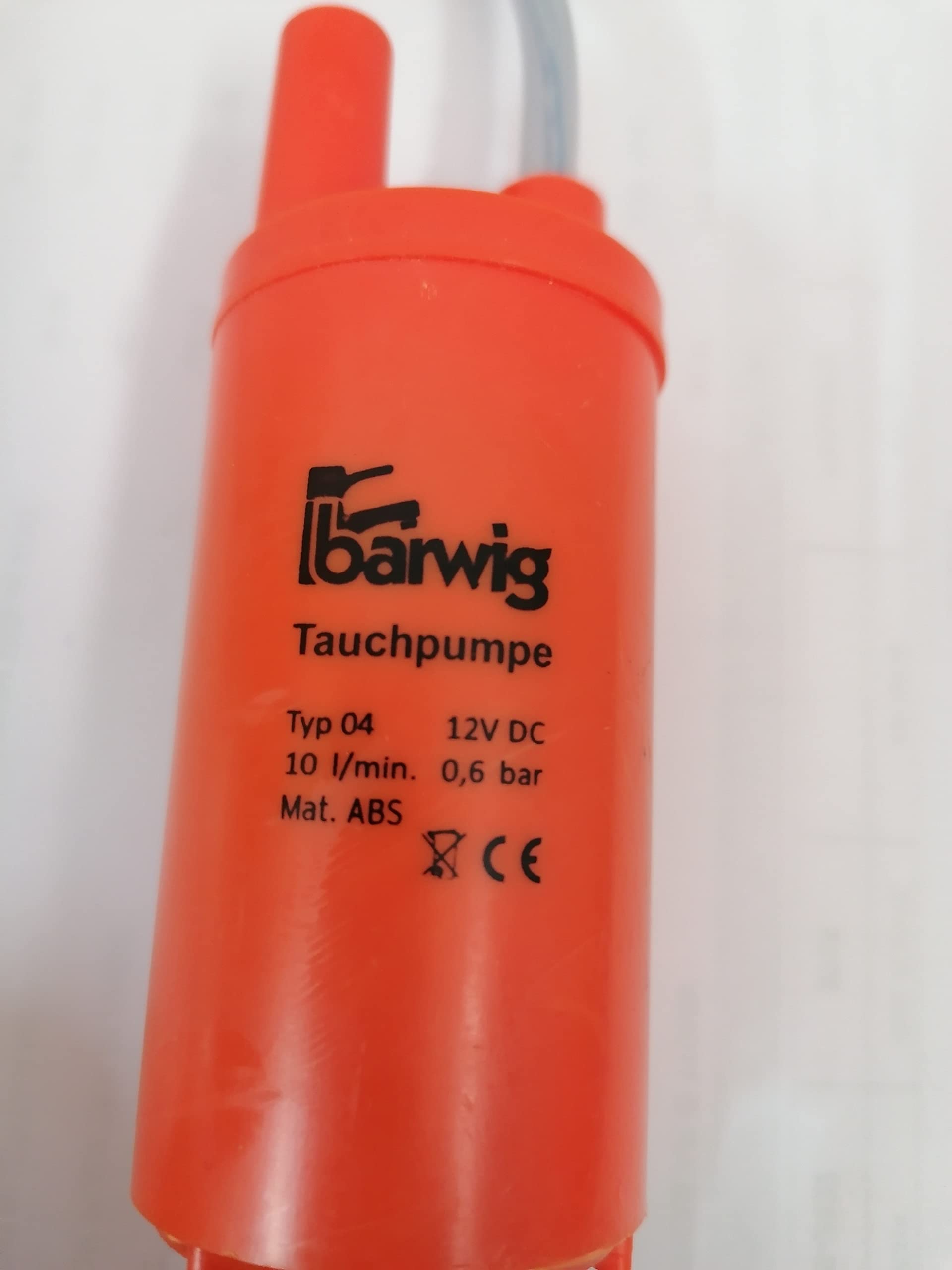 12V BARWING Submersible Water Pump 600L/H High Flow for RV, Aquarium, Pond, Hydroponics - Ideal for Water Features, Tabletop Fountains & Garden Ponds