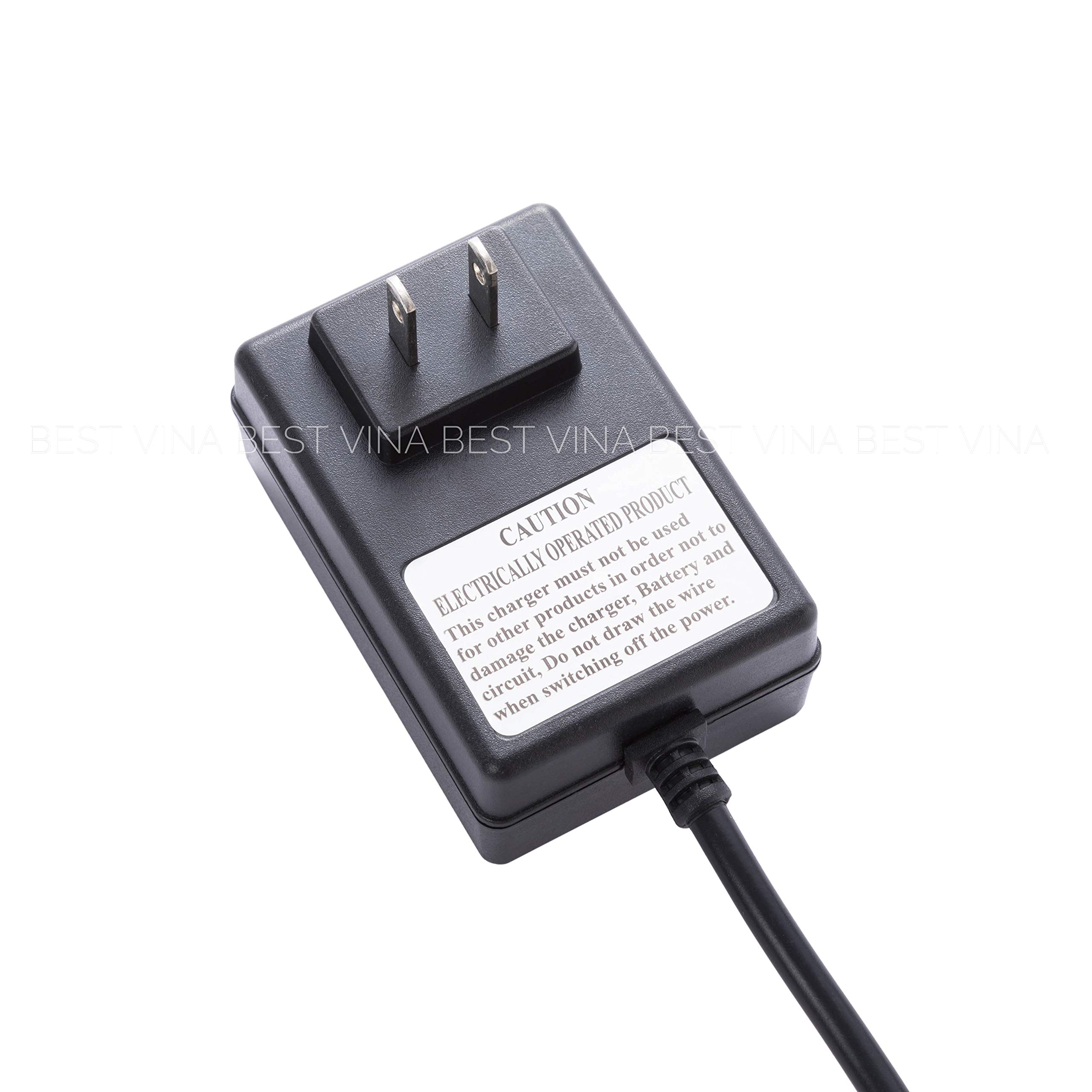 12V Kids Ride On Car Battery Charger - Compatible with Motion Trendz Megatredz, Yamaha Raptor 700R ATV & Toyota FJ Cruiser Electric Vehicles - Fast Charging 12 Volt Power Adapter for Children's Electric Toys - Perfect for Home, Backyard and Outdoor Playtime
