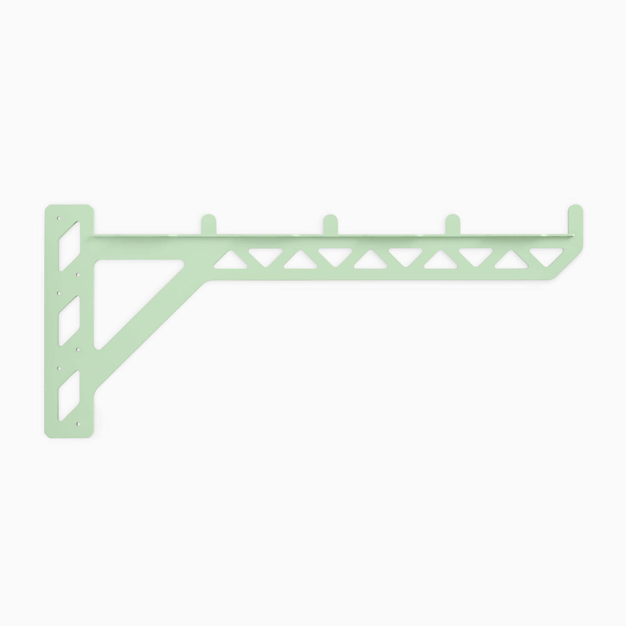 Studly 2x6 Utility Bracket - Heavy Duty Steel Construction Bracket for Shelving, Furniture & DIY Projects - Perfect for Garage Storage, Workbench Support and Home Organization