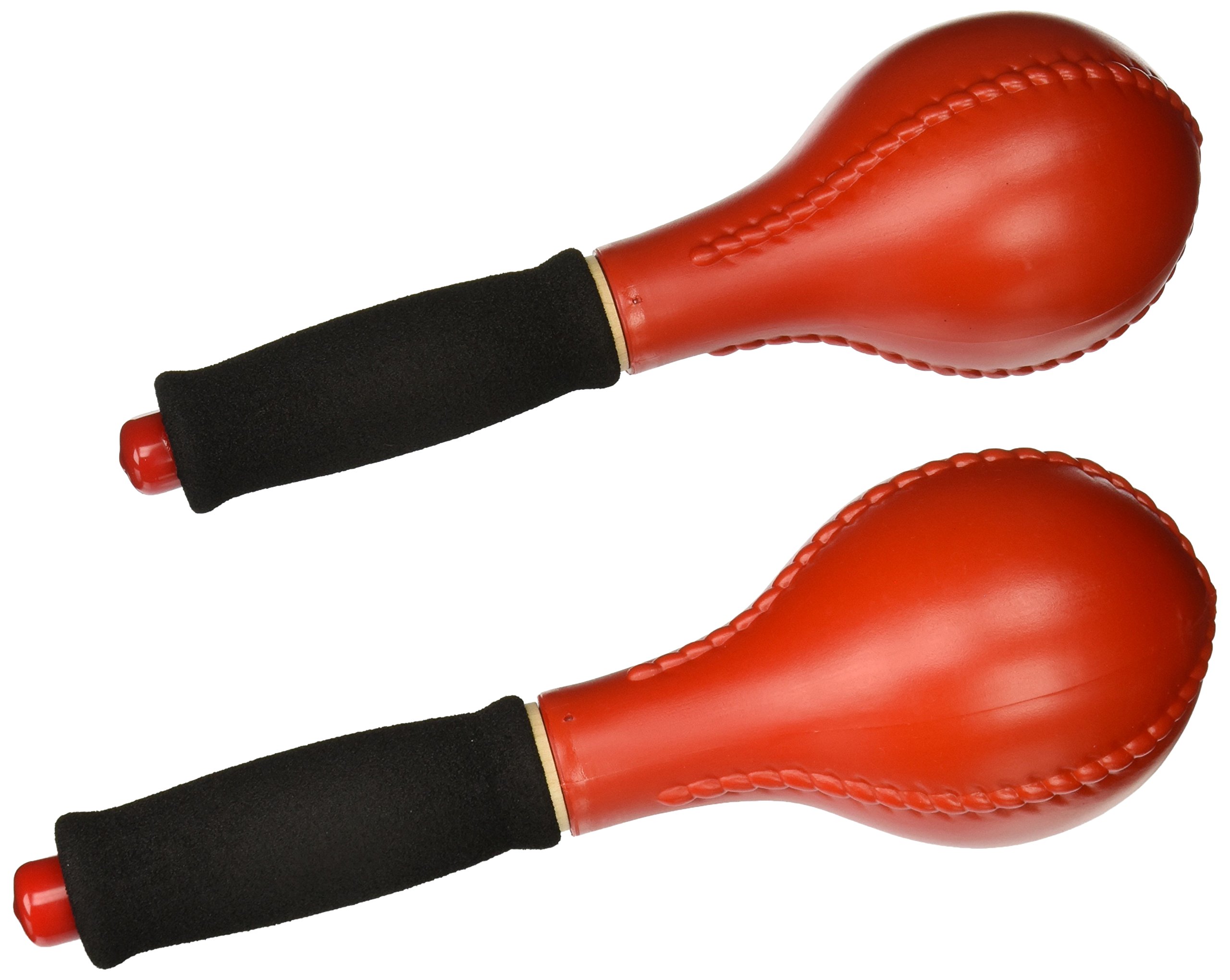 Rhythm Tech RT 2300 Professional Tambourine - Bright Red | Perfect for Live Performances, Music Classes & Studio Recording