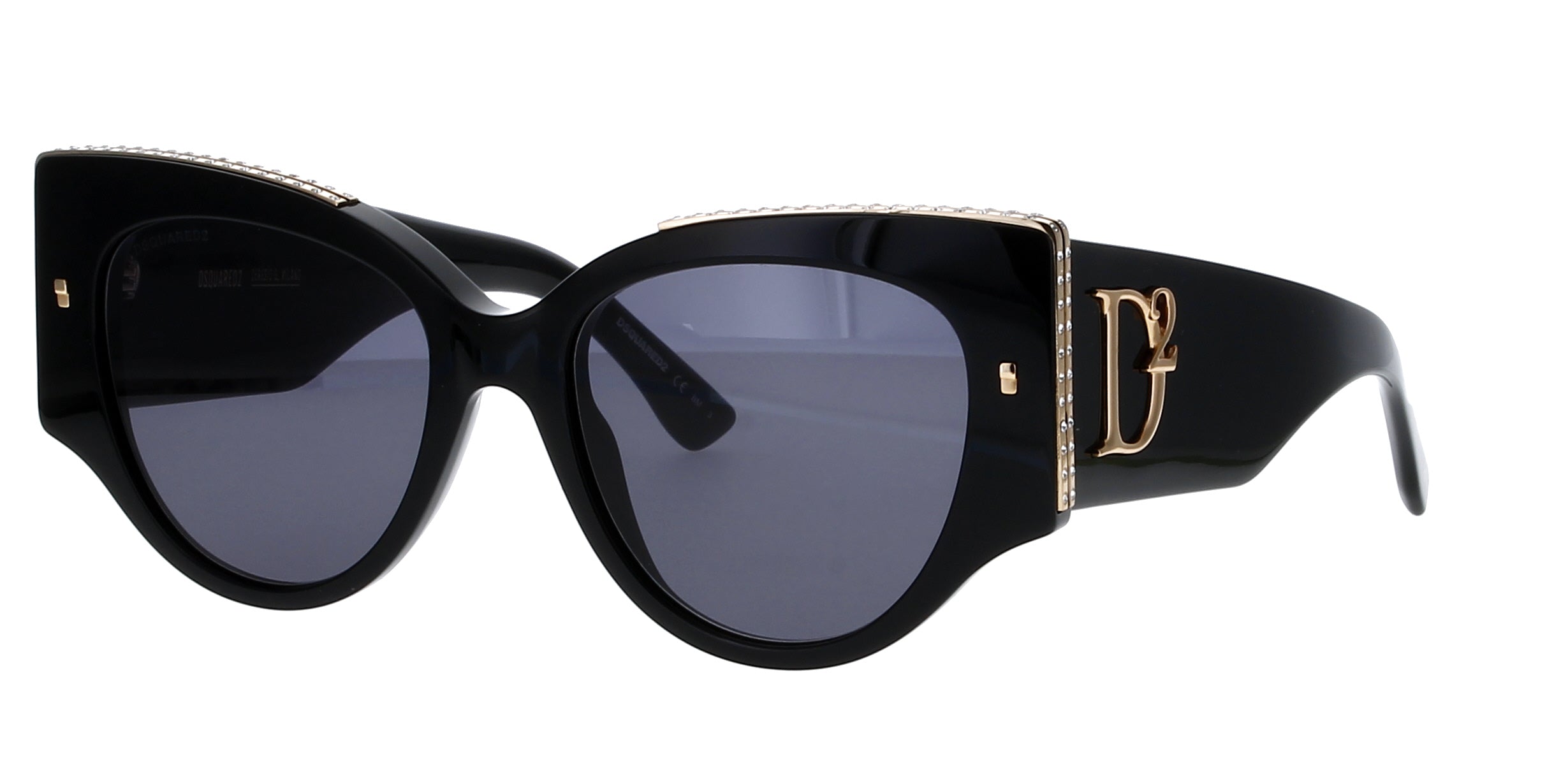DSQUARED2 D2 0032/S Sunglasses - Polarized UV Protection Aviator Style for Men & Women - Perfect for Driving, Beach, and Outdoor Activities