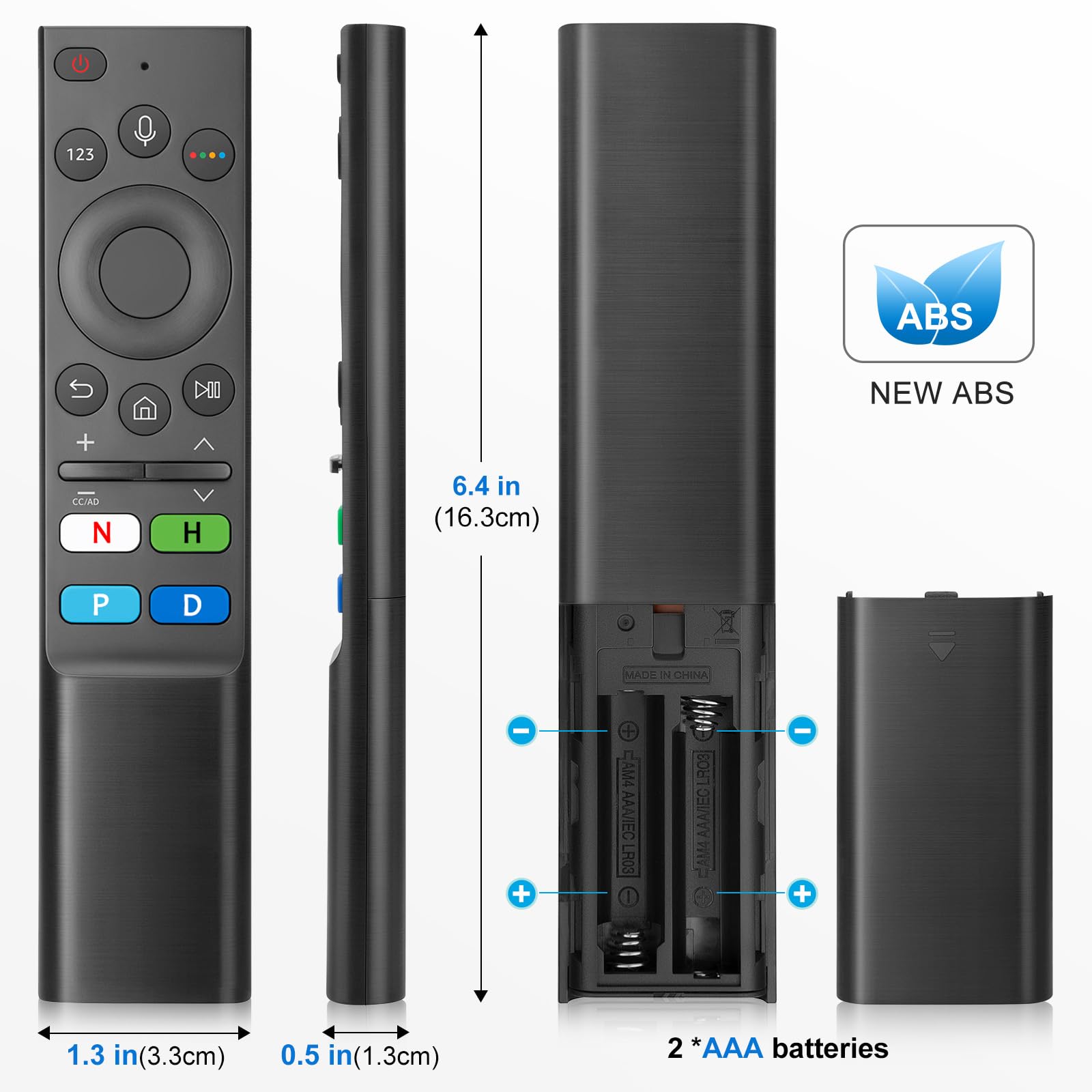 Samsung Smart TV Voice Remote Control Replacement - Compatible with Samsung TV Models | Perfect for Streaming, Gaming & Home Entertainment
