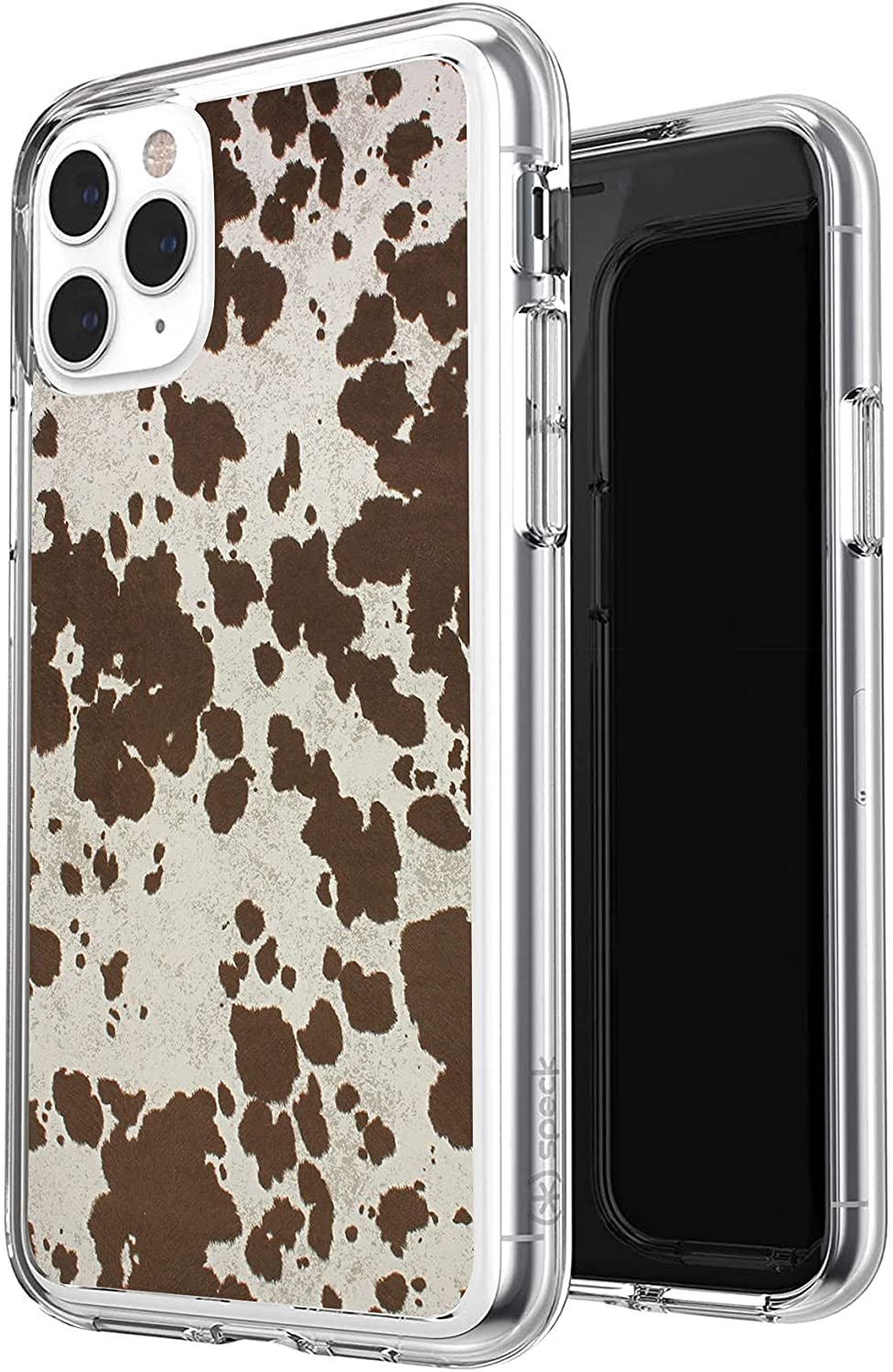Cow Print Phone Case for iPhone 13 Pro Max - Western Cowhide Design Shockproof TPU Case for Men & Women | Perfect Cowgirl Cowboy Gift, Farm Animal & Country Style | Great for Ranch Work, Rodeo Events & Everyday Use