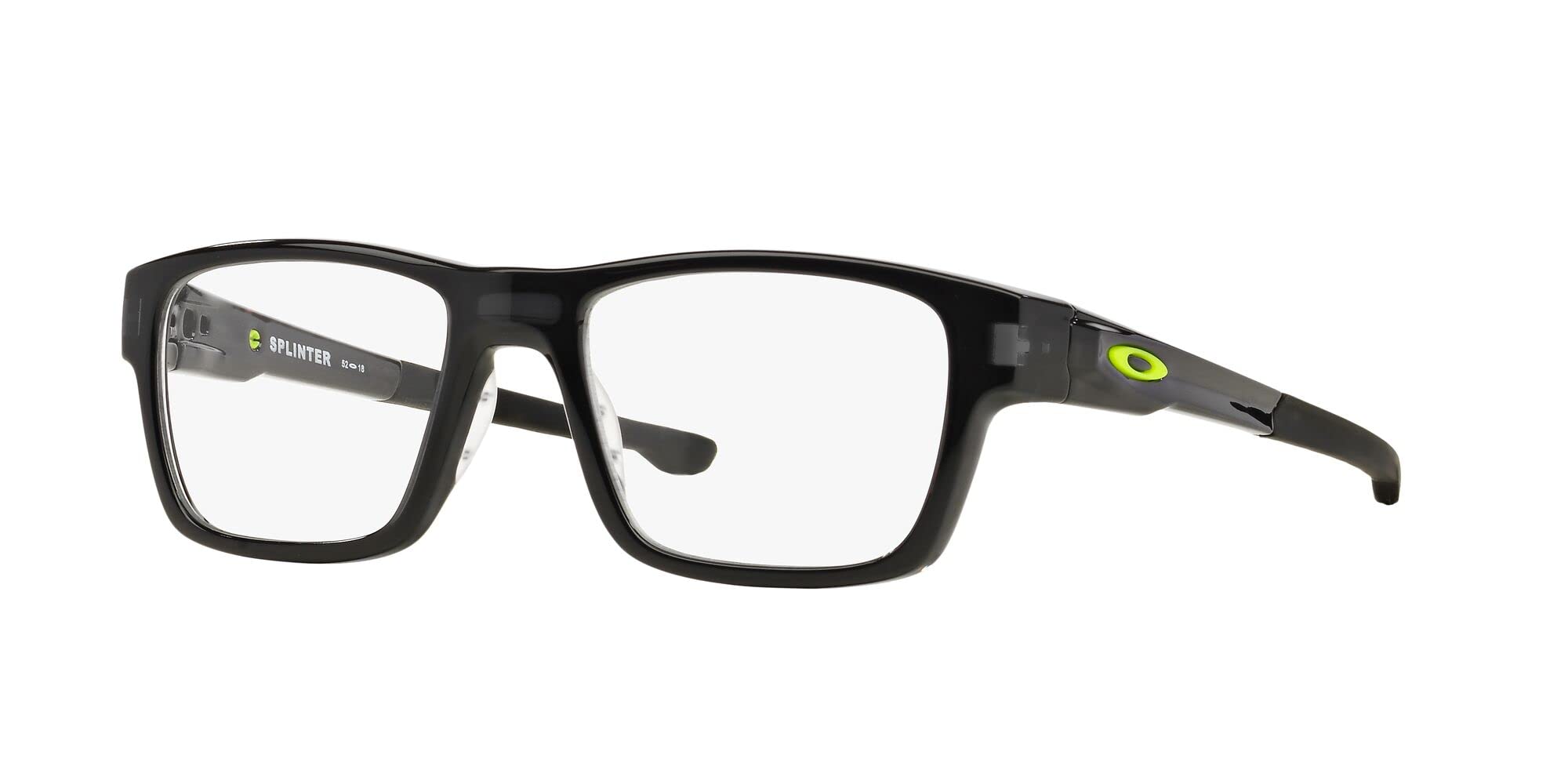 Oakley Men's OX8077 Splinter Square Reading Glasses - Black Ink Frame, 54mm Lens, +1.00 Magnification for Clear Vision | Perfect for Reading, Office Work & Outdoor Activities