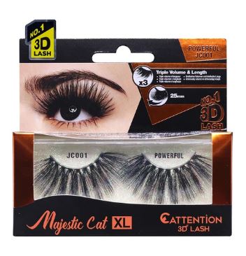 MAJESTIC LASHES - Premium False Eyelashes for Dramatic Look (Choose Your Style) - Perfect for Parties, Weddings & Special Occasions