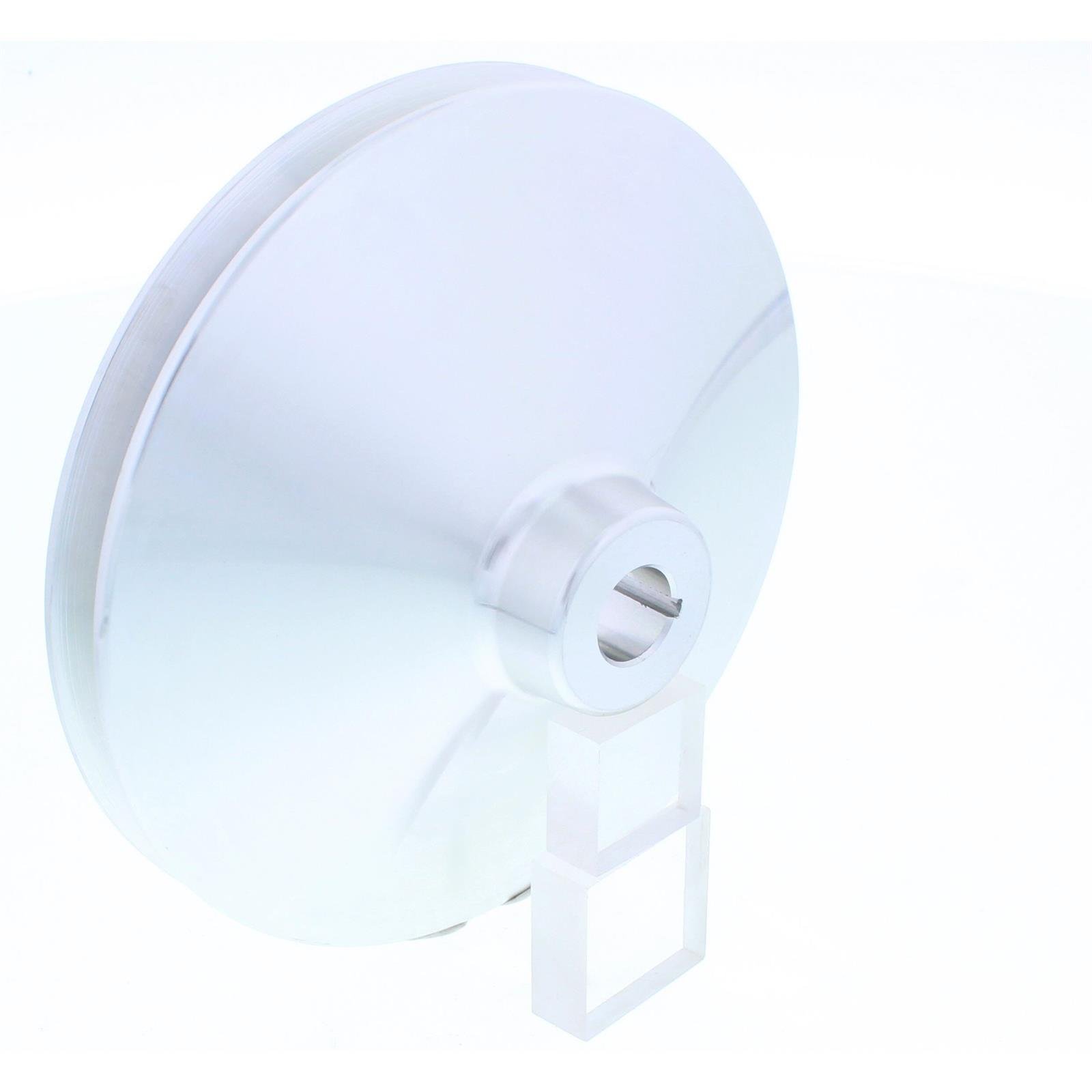 High-Performance Single Groove Power Steering Pump Pulley - CNC Billet Aluminum for Short Pump Applications - Perfect for Automotive Upgrades & Racing Modifications