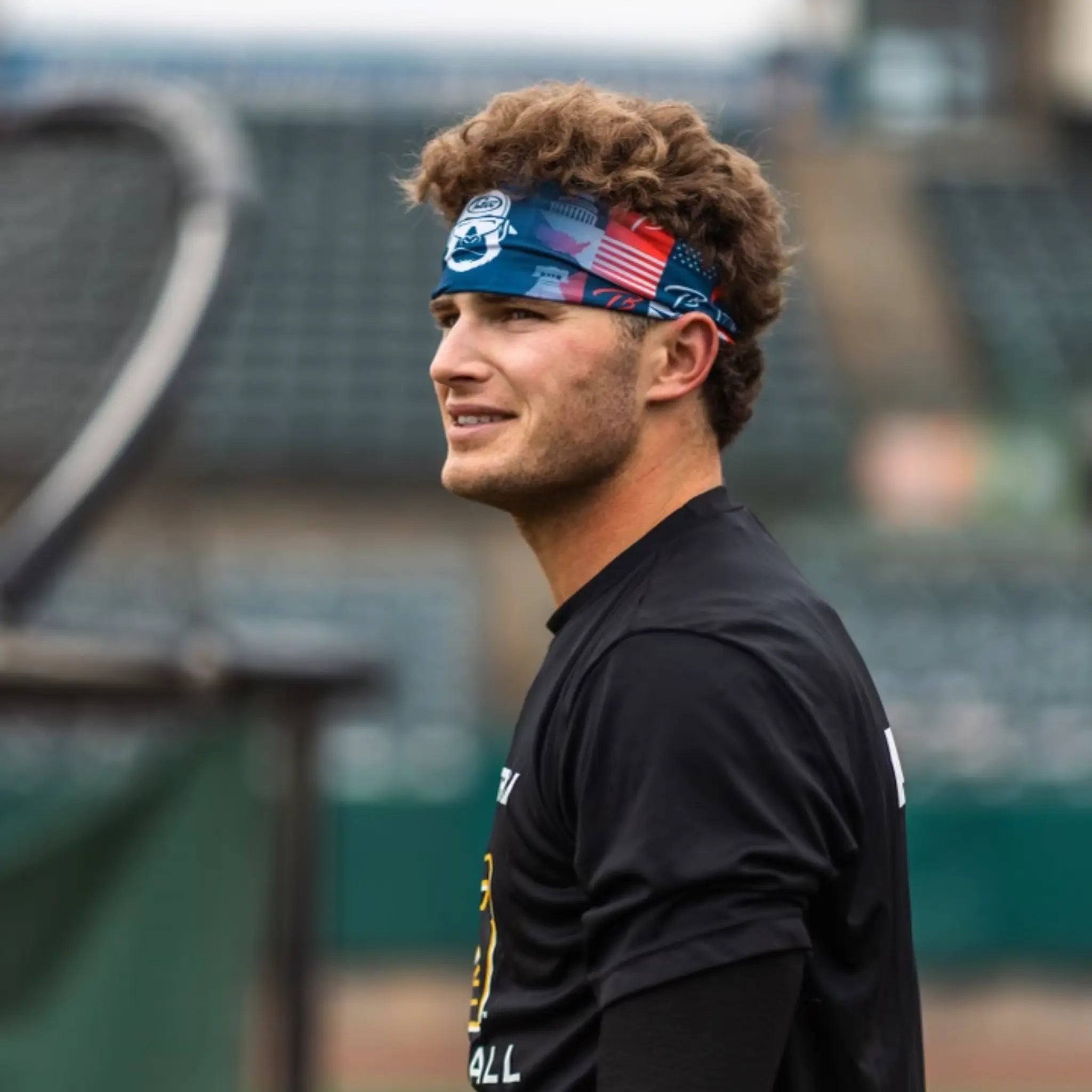 USA Kong Baseball Headband - Adjustable & Sweat-Wicking for Men & Women - Perfect for Baseball, Softball, Running & Workouts