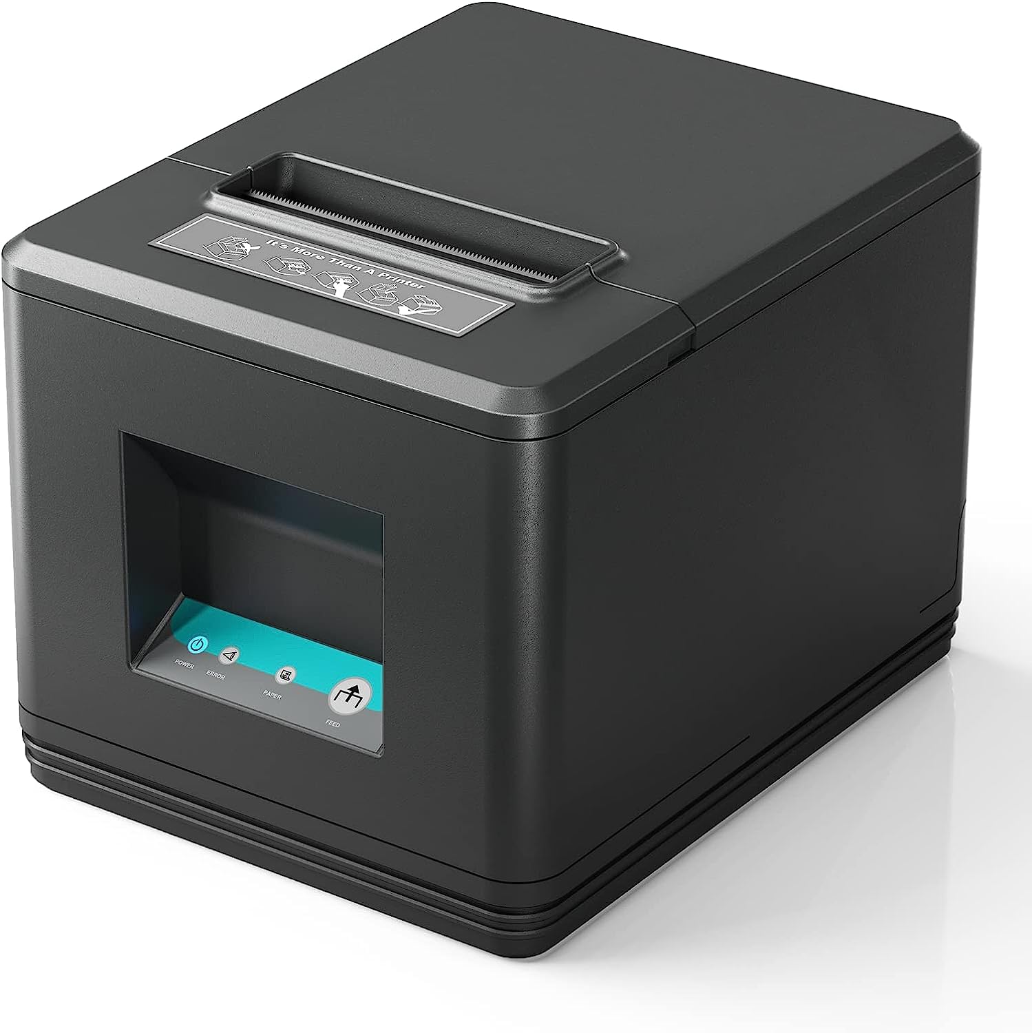 MUNBYN 80mm USB Thermal Receipt Printer with Auto Cutter - ESC/POS Compatible for Windows & Mac - POS System, Retail Store, Restaurant, Small Business (USB Interface Only)